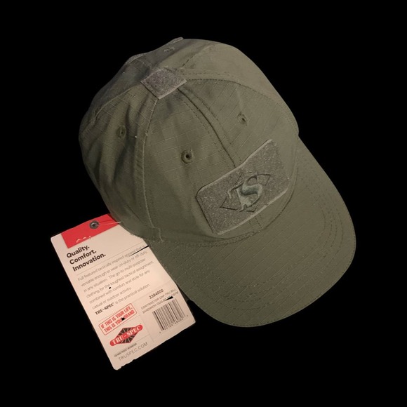 Try-Spec Military Hat olive green new with tags - Picture 2 of 6